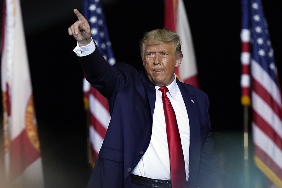 'Big day': Trump traverses the country to make closing pitch to voters