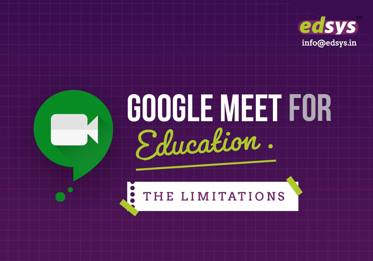 Google Meet for Education: The Limitations