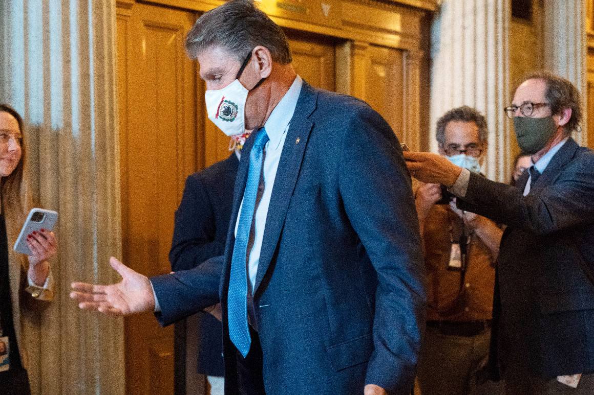 Manchin issues warning about rising inflation, as clock ticks on social spending bill