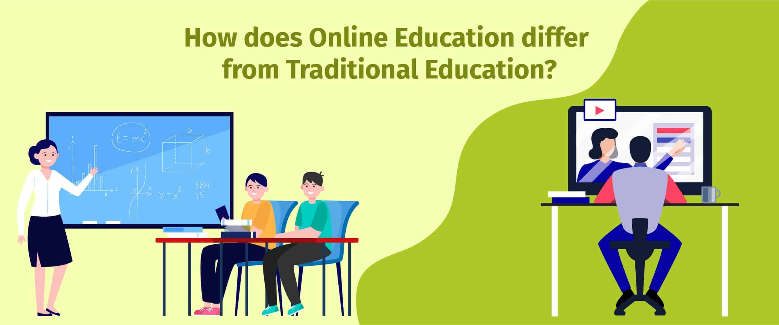 How Does Online Education Differ From Traditional Education